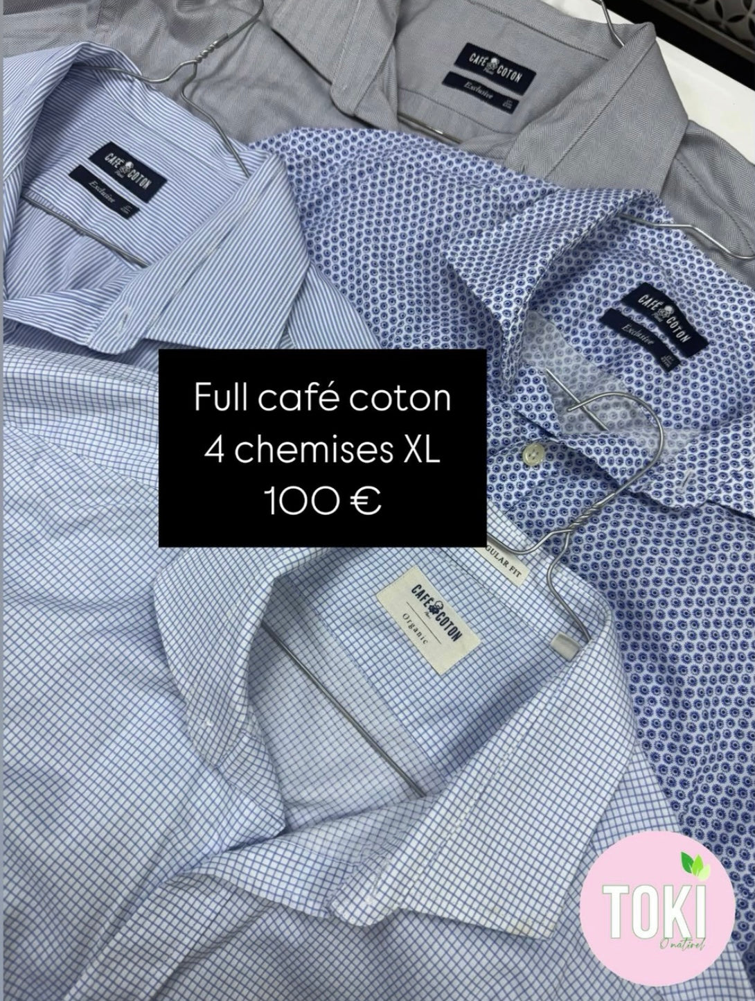 Chemises Café Coton