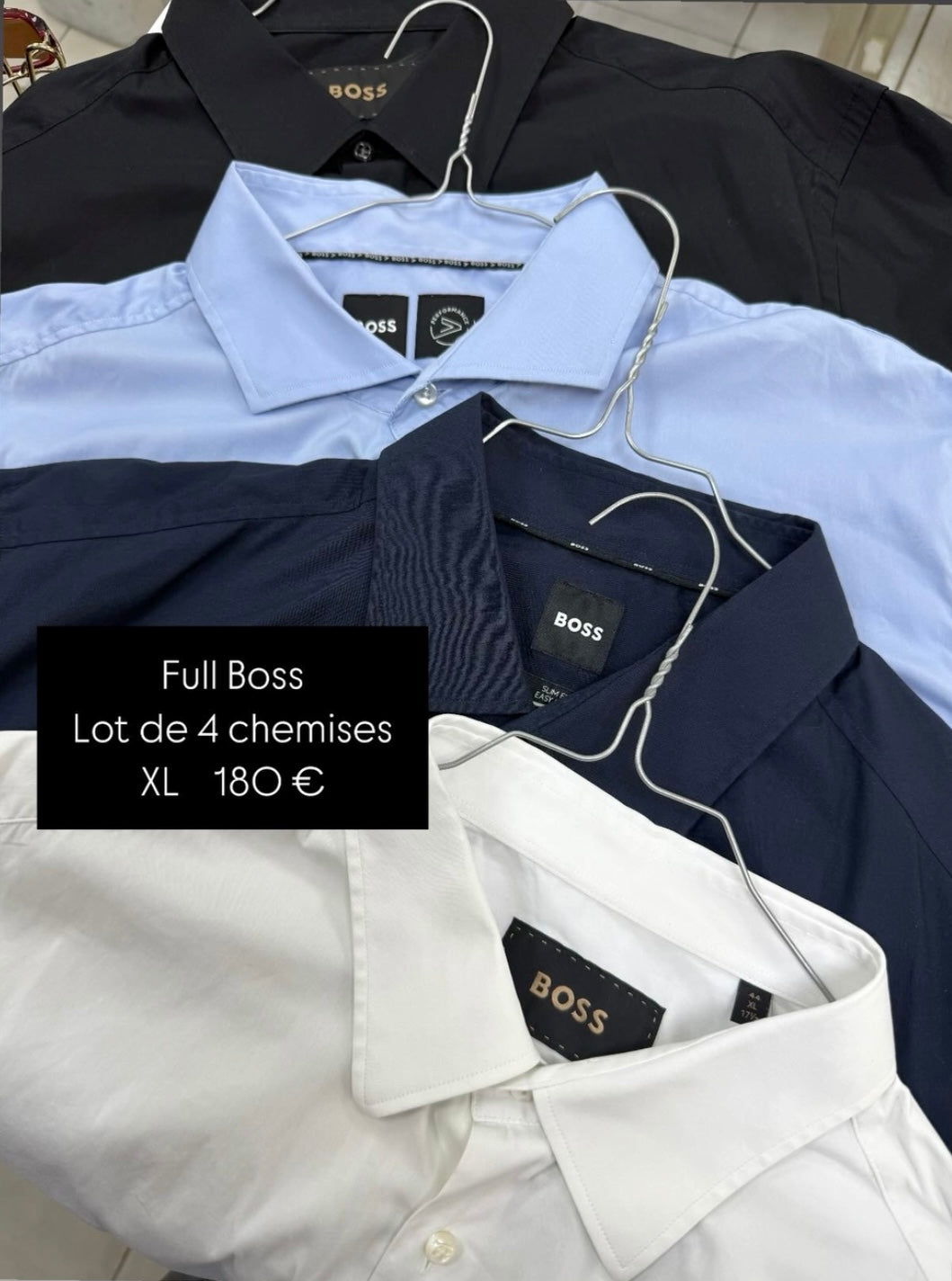 Lot de chemises Hugo Boss