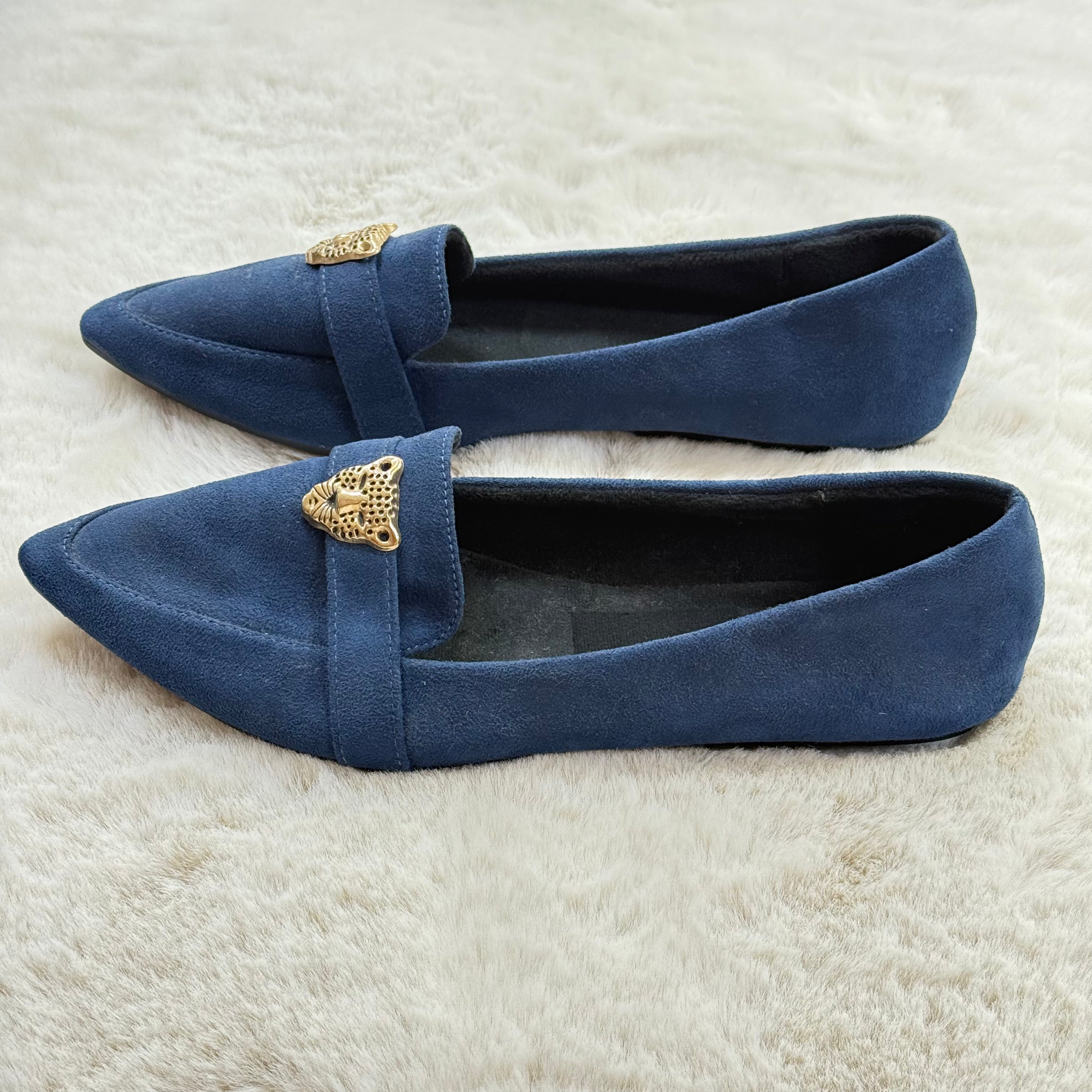 Ballerines Bleus Marines