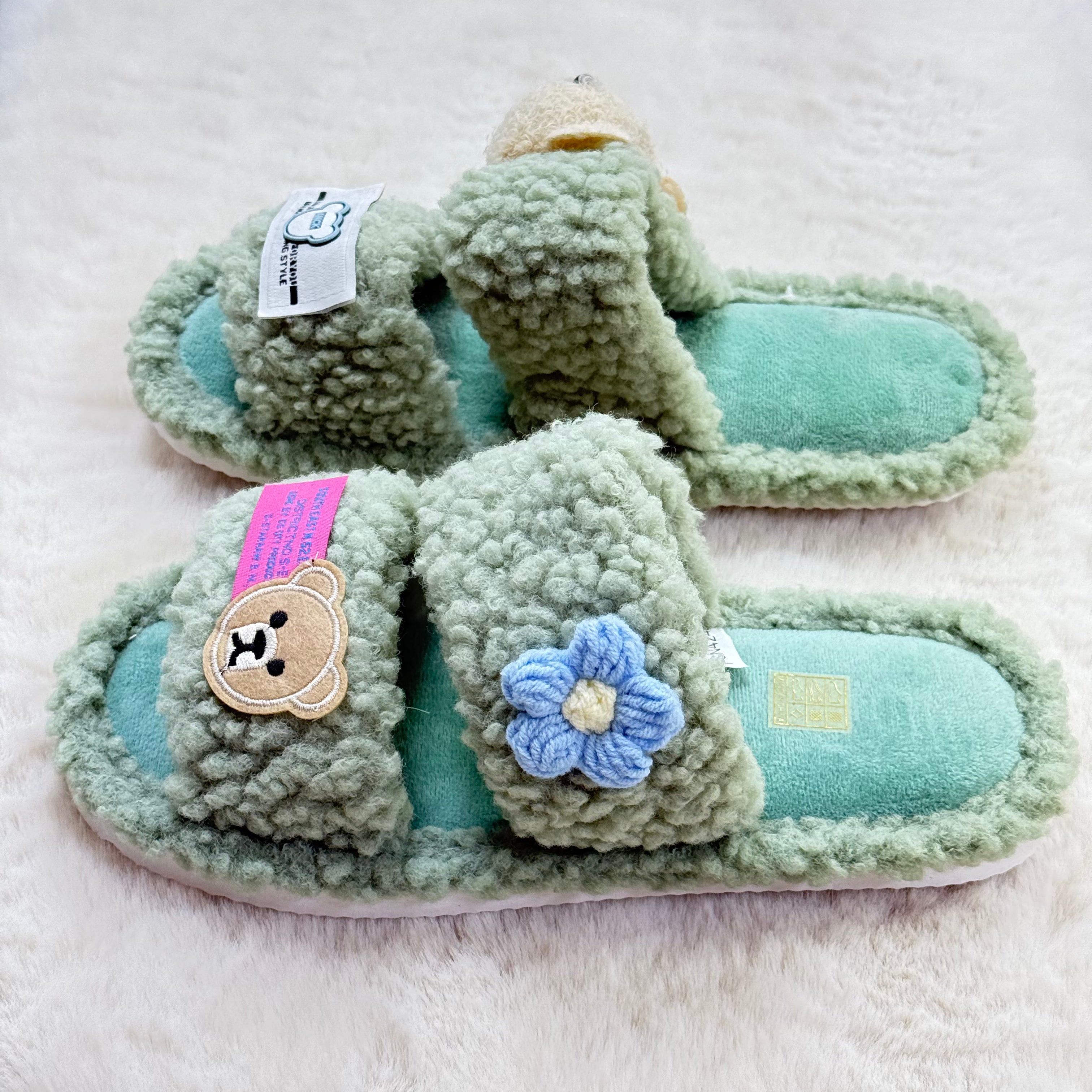 Chaussons Ourssons Bleus