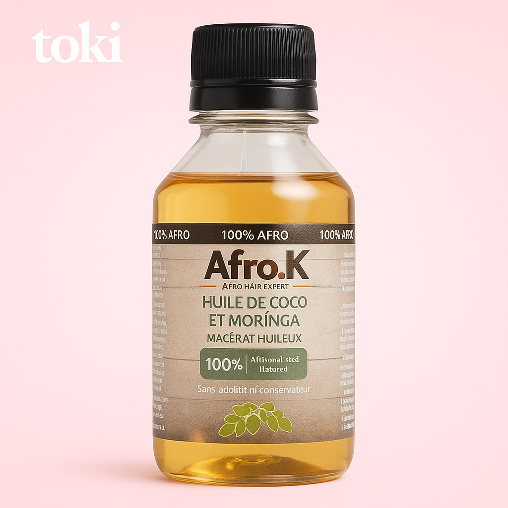 Afro K - Huile de coco et moringa