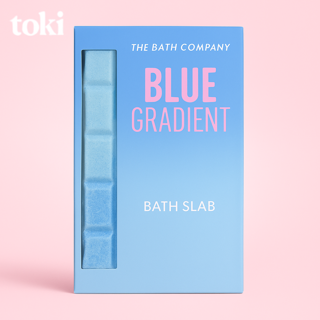 Bath Slab - Blue Gradient