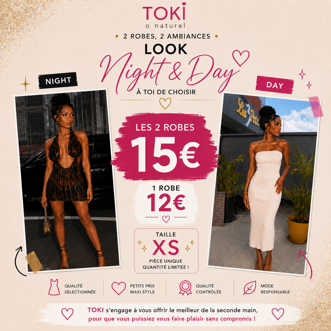 Look Night & Day – Taille XS