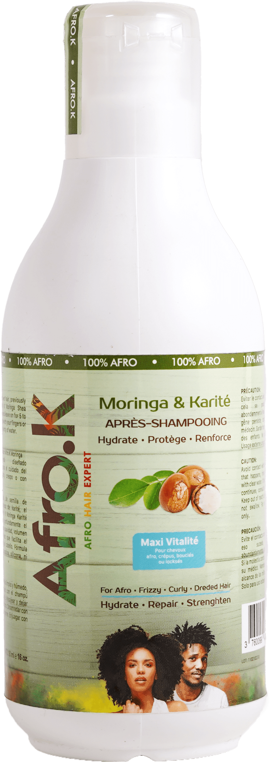 Afro K - Après-Shampooing Moringa & Karité